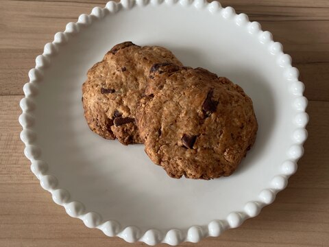 ヴィーガンおやつ！チョコレートクッキー